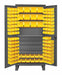 Bin Cabinet Gray 78 x36 x24 120YllwBns