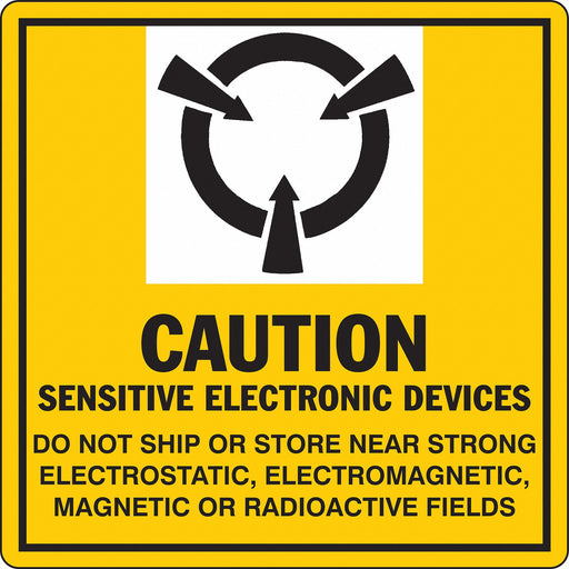 Electronics Label 4 X4 Paper PK250