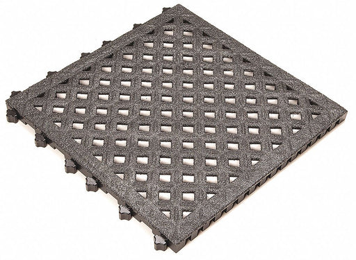 Interlock Drainage Mat Blck 18 x18 PK10