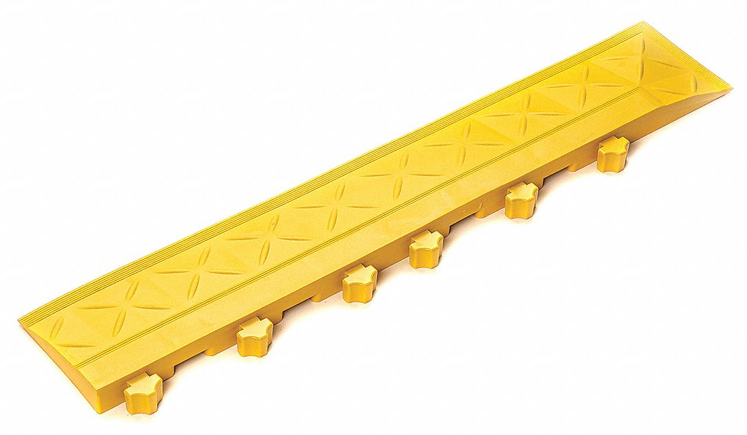 Mat Edging Yellow 4 in x 22 Iin PK2