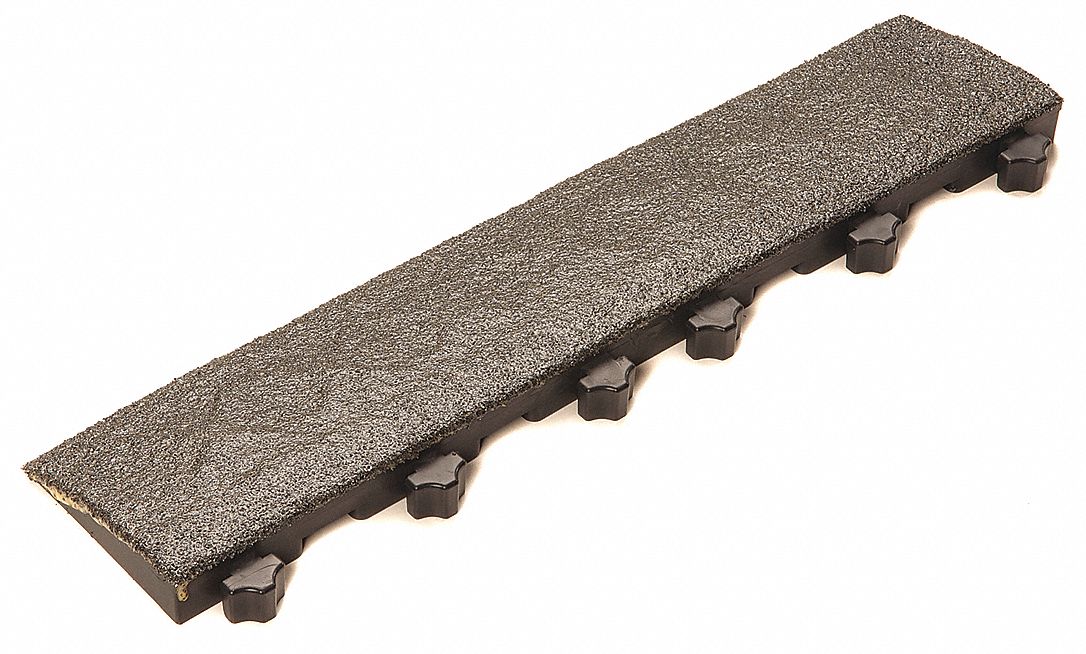 Mat Ramp Black 4 in x 18 in PK10