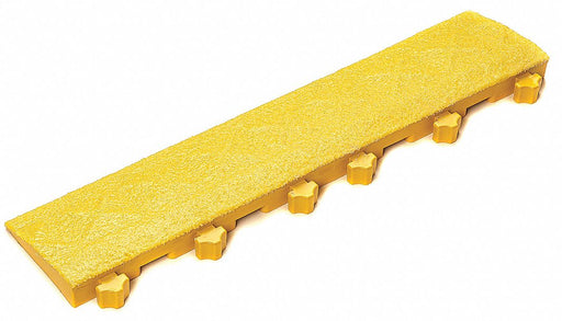 Mat Ramp Yellow 4 in x 18 in PK10