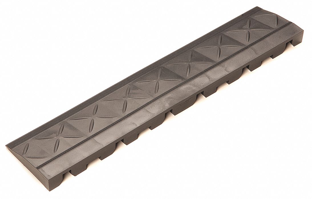 Mat Ramp Black 4 in x 18 in PK10