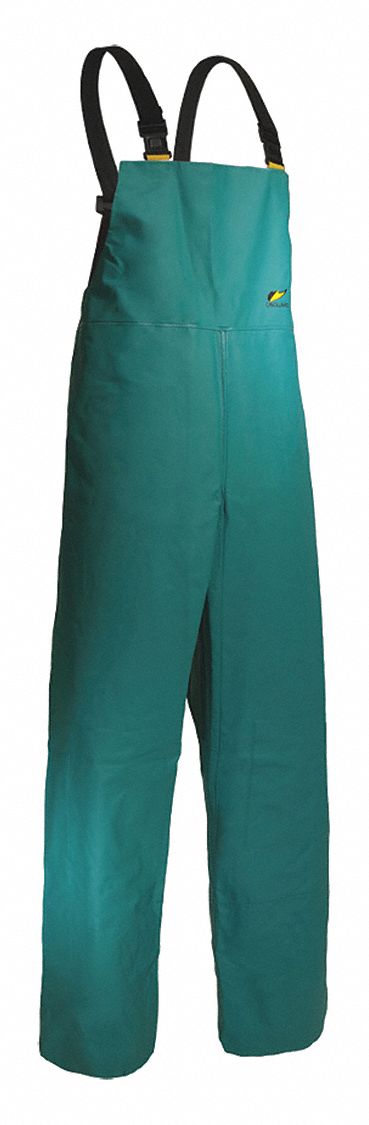 Chemtex Bib Overall Green 2XL