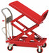 Scissor Lift Cart 600 lb Steel Tilt