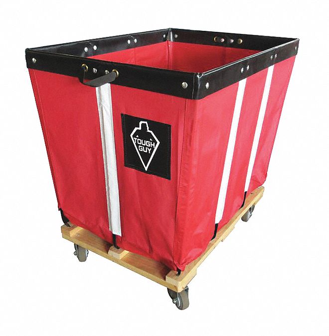 H4328 Basket Truck 6 Bu. Cap. Red 30 in L