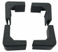 Corner Bumpers Rubber Black PK4