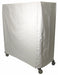 Cart Cover 48x18x62 White Vinyl Zipper