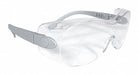 Safety Glasses Clear Uncoated Silver
