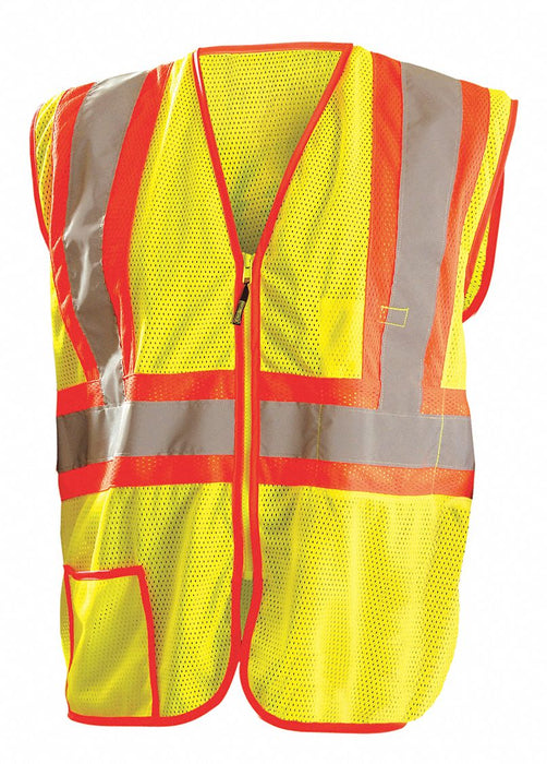 Safety Vest Yellow 2-Tone Class 2 3XL