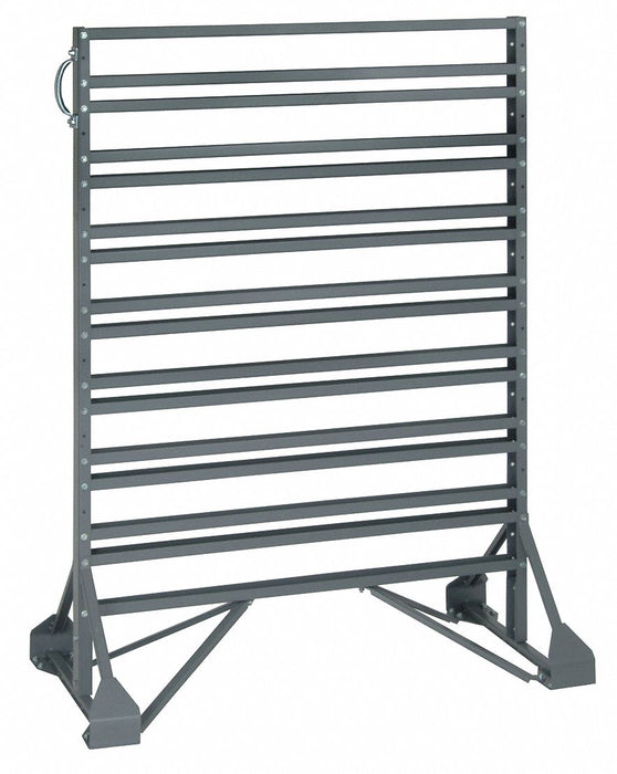 BinRailFlrRck 20inx54inx36in LdCp 100lb