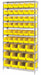 Bin Shlvng 14inx74inx36in Yellow