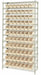 G7060 Bin Shlvng 12inx74inx36in Ivory