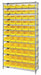 G7061 Bin Shlvng 12inx74inx36in Yellow