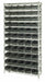 E3958 Bin Shlvng 18inx74inx36in Black