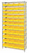 G7063 Bin Shlvng 12inx74inx36in Yellow