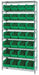 G7065 Bin Shlvng 12inx74inx36in Green