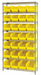 G7066 Bin Shlvng 14inx74inx36in Yellow