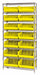G7067 Bin Shlvng 14inx74inx36in Yellow