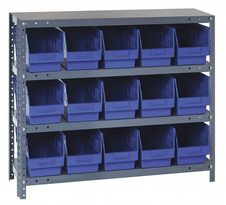 G7416 Bin Shlvng 12inx39inx36in Blue