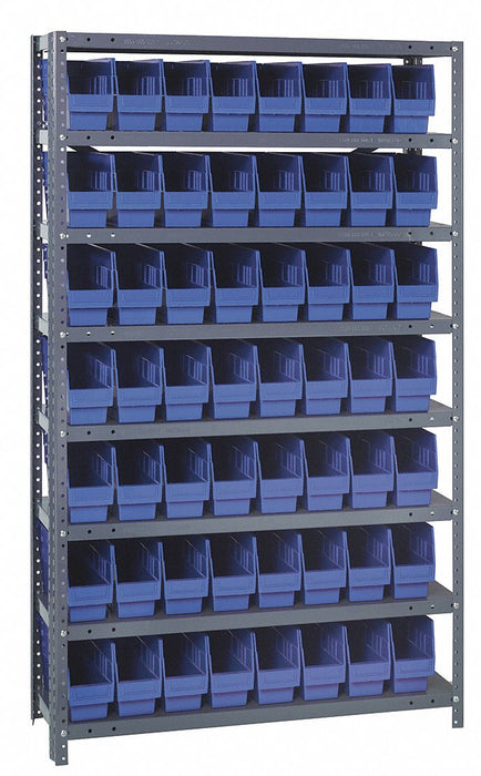 G7426 Bin Shlvng 18inx75inx36in Blue
