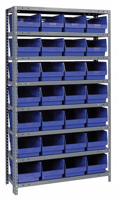 H2213 Bin Shlvng 18inx75inx36in Blue