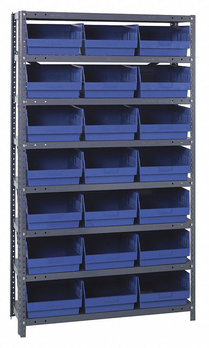 G7428 Bin Shlvng 18inx75inx36in Blue