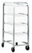 Cross Stack Tub Rack w/4 Tubs White