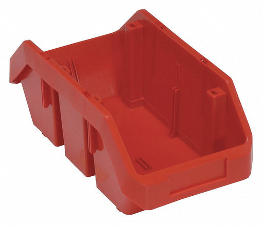 Cross-Stacking Bin Red PP 5 in