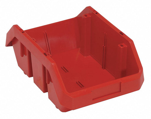 Cross-Stacking Bin Red PP 5 in