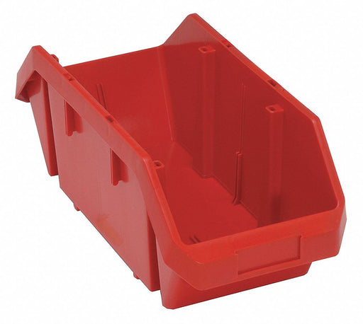 Cross-Stacking Bin Red PP 7 in