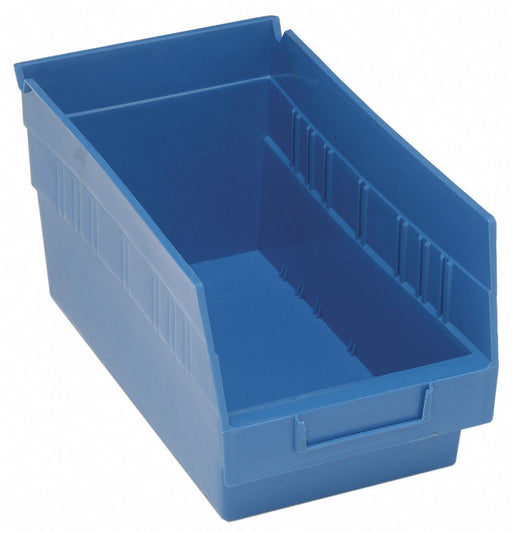 G7027 ShelfBin 11.625inL 6.625inW Plastic