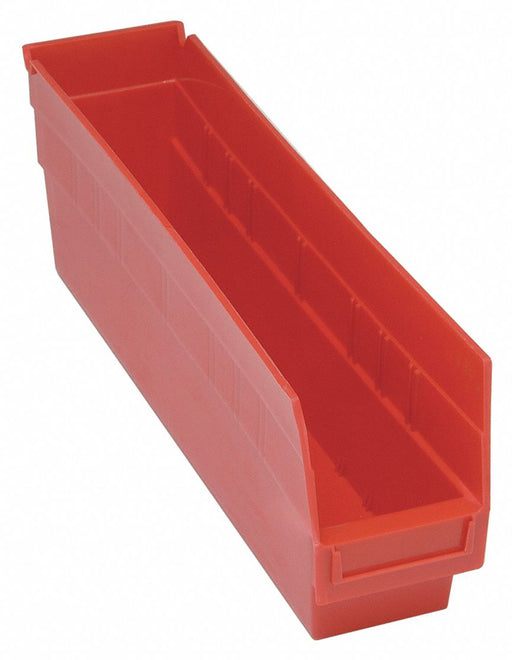 G7028 ShelfBin 17.875inL 4.375inW Plastic