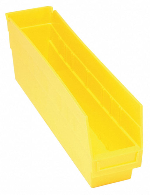 G7028 ShelfBin 17.875inL 4.375inW Plastic