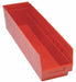 G7031 ShelfBin 23.625inL 6.625inW Plastic