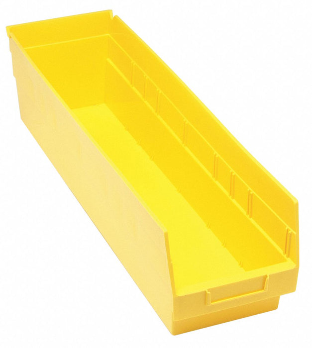 G7031 ShelfBin 23.625inL 6.625inW Plastic