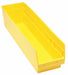 G7031 ShelfBin 23.625inL 6.625inW Plastic