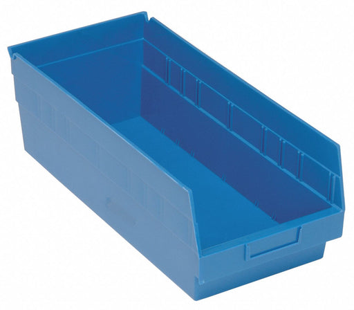 G7033 ShelfBin 17.875inL 8.375inW Plastic