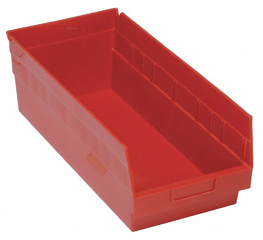 G7033 ShelfBin 17.875inL 8.375inW Plastic