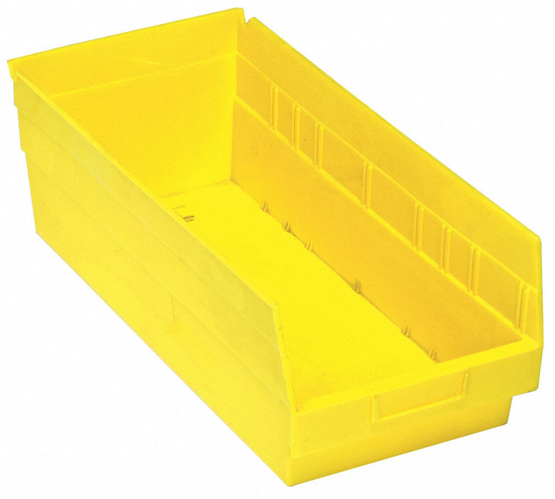 G7033 ShelfBin 17.875inL 8.375inW Plastic
