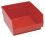G7034 ShelfBin 11.625inL 11.125inW Plastic