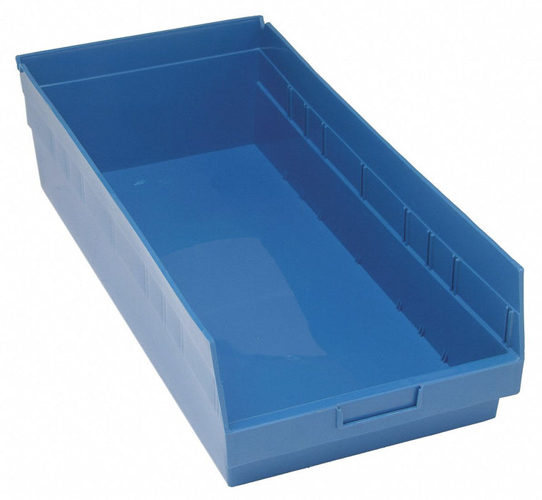 G7037 ShelfBin 23.625inL 11.125inW Plastic