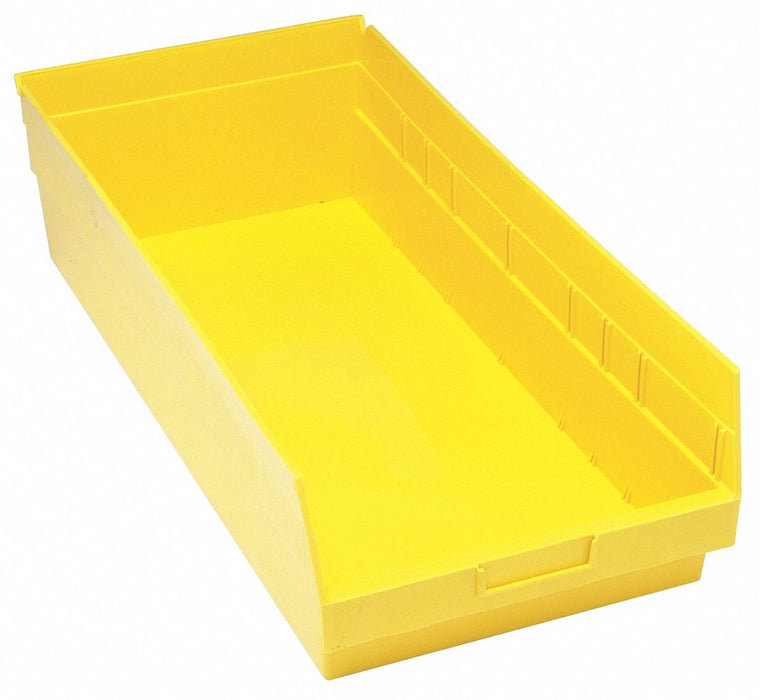 G7037 ShelfBin 23.625inL 11.125inW Plastic