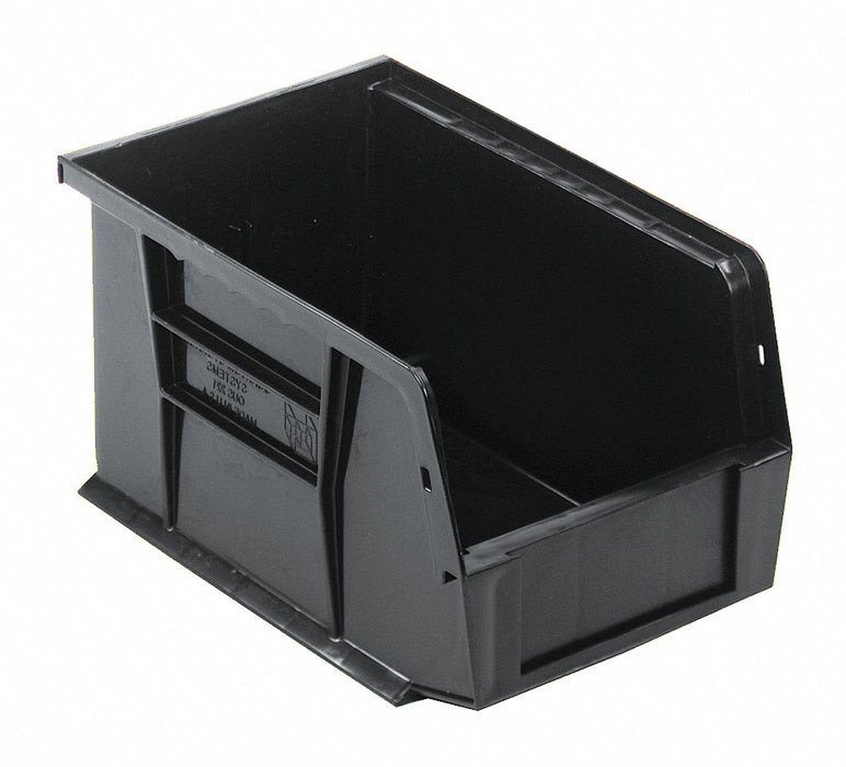 G7039 HangandStackBin 9.25inL 6inW Plastic