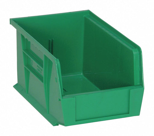 G7039 HangandStackBin 9.25inL 6inW Plastic