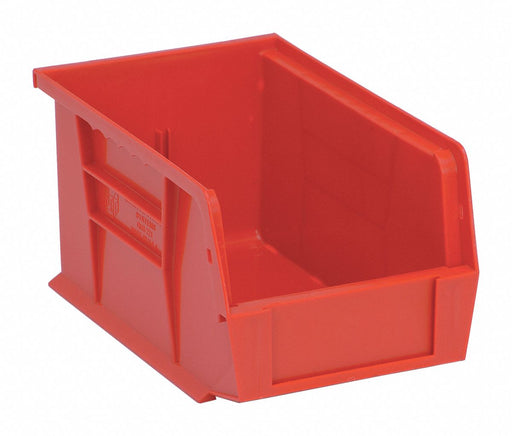 G7039 Hang and Stack Bin Red PP 5 in
