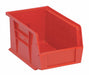 G7039 Hang and Stack Bin Red PP 5 in