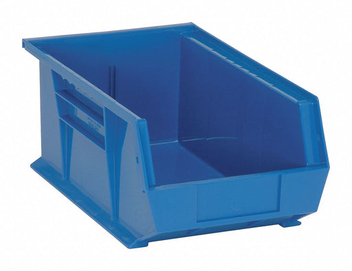 G7040 Hang and Stack Bin Blue PP 6 in