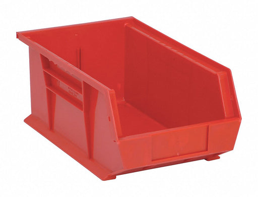 G7040 Hang and Stack Bin Red PP 6 in