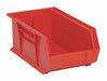 G7040 Hang and Stack Bin Red PP 6 in